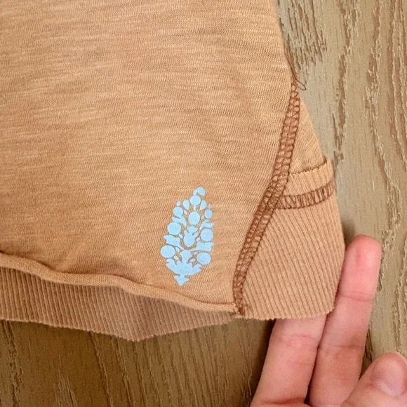 Free People Peach Boxy Tank Top - Picture 3 of 5